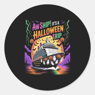 Adesivo Nossa Viagem É Uma Viagem De Halloween Divertida C