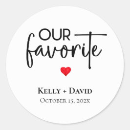 Adesivo Nosso Casamento Favorito Vestidos para Tratar Bols