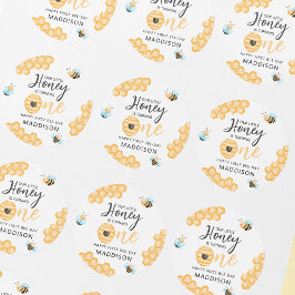 Adesivo Nosso Pequeno Mel | Primeira Foto de Aniversário