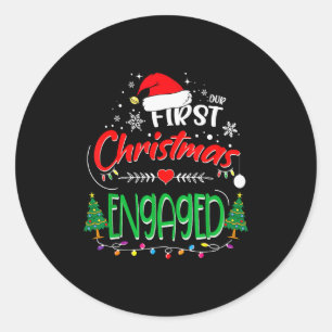 Adesivo Nosso Primeiro Natal Engajados 2021 1º Natal