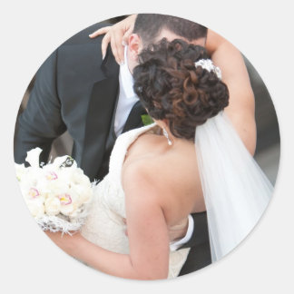 Adesivo Nosso Vestido de Casamento com Noiva e Almoço