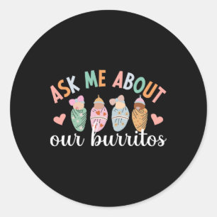 Adesivo Nossos Burritos Mãe Ba