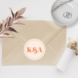 Adesivo Nostalgic Charm Retro Wedding