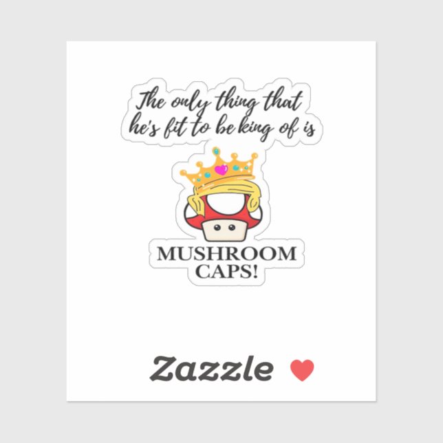 Adesivo Not To Be King Classic (Folha)