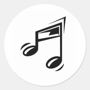 Adesivo Nota da música
