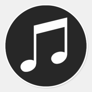 Adesivo Notas da música