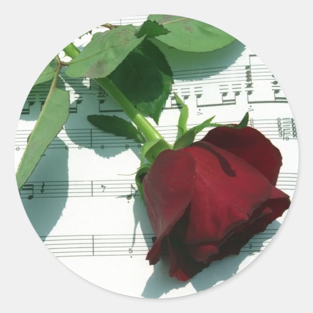 Adesivo Notas de Amor (Frente)