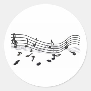 Adesivo Noten, música