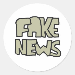 Adesivo Notícias falsas
