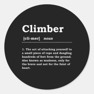 Adesivo Noun Boulderin Rock Climber Mou