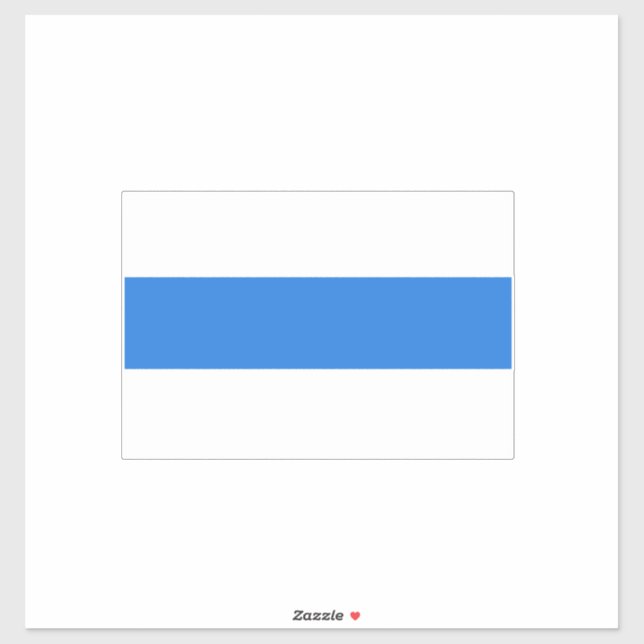 Adesivo Nova bandeira da Rússia (Folha)