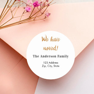 Adesivo Nova casa onde mudamos um novo endereço