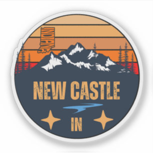 Adesivo Nova Castelo, Indiana
