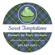 Nova Escotia Tartan Xadrez Bakery Classic Ro