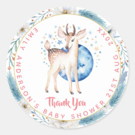 Adesivo Nova Foto Do Bebê Obrigado Cartões Orçamento Moder