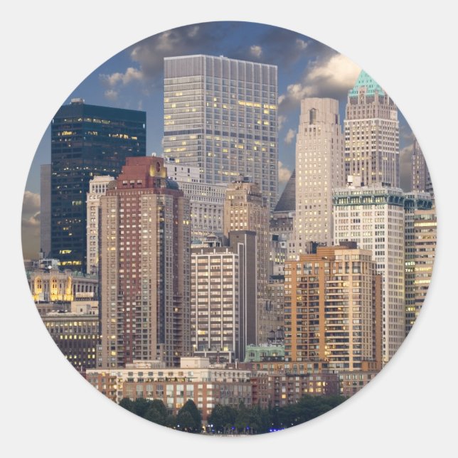 Adesivo Nova Iorque Skyline (Frente)