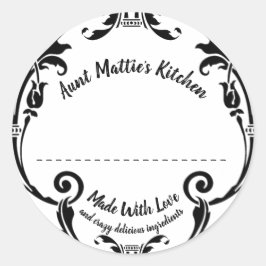 Adesivo Nova Orleans Grillwork Cozinhar Baking