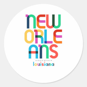 Adesivo Nova Orleans Louisiana Século XX, Arte Pop,