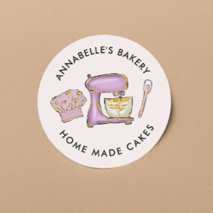 Adesivo Nova padaria do Cupcake Cakes & Sweets