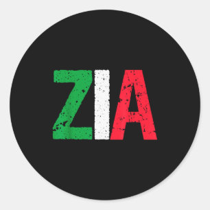 Adesivo Nova Tia Italiana Zia Presente de Tia Ítalo-Americ