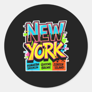 Adesivo nova york cidade skyline bronx queens manhattan es