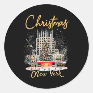 Adesivo Nova York Ny Viagem de Natal das Meninas Correspon