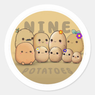 Adesivo Nove Batatas