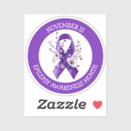 Adesivo November is Epilepsy Awareness Month