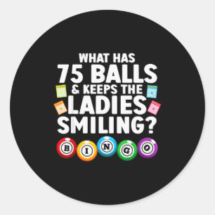 Adesivo Novidade de Bingo Legal Para Homens Mulheres Amant