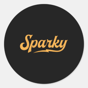 Adesivo Novidade do Pai de linha elétrico Sparky