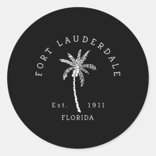 Adesivo Novidade original de Fort Lauderdale Palm Tree