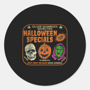 Adesivo Novidades de Halloween da Silver Shamrock