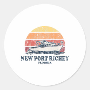 Adesivo Novo Barco Richey Fl Vintage 70s Barco retrô