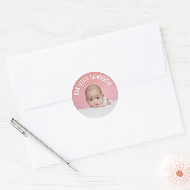 Adesivo Novo Bebê (Envelope)