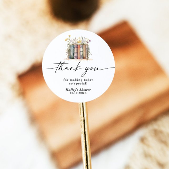 Adesivo Novo Capítulo Começa Chuvaveiro de Flores Silvestr (Criador carregado)