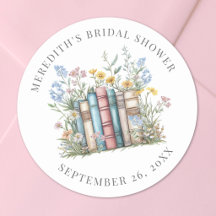 Novo Capítulo Floral Livro Chá de Noiva