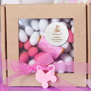 Adesivo Novo capítulo inicia o Chá de fraldas do livro de