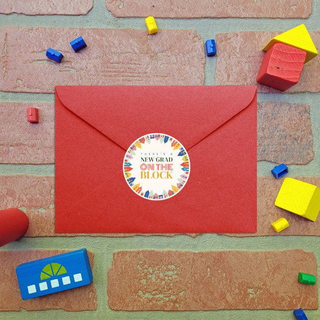 Adesivo Novo Formando Na Graduação De Crianças Bloqueadas (Criador carregado)