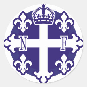 Adesivo Novo-France, l'Amerique du Nord