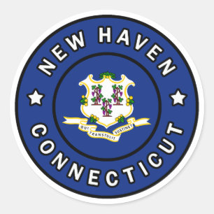 Adesivo Novo Haven Connecticut