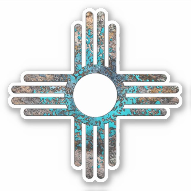 Adesivo Novo México dos Estados Unidos da América (Frente)