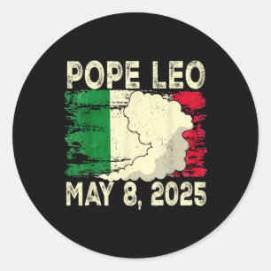 Adesivo Novo Papa Leão Italiano Leo 2025