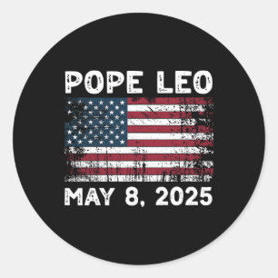 Adesivo Novo Papa Leo Us Papa Leo Americano