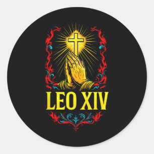 Adesivo Novo Papa Leo Xiv