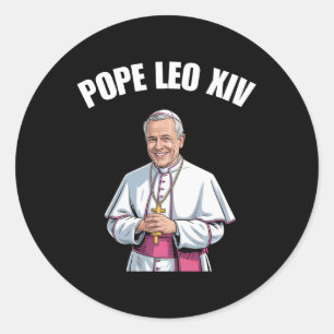 Adesivo Novo Papa Leo Xiv- Papa Leo