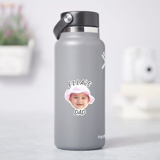 Adesivo Novo papai Personalizado de Fotografia do Bebê