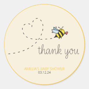 Adesivo Novo Tema de Chá de Mamãe-Bee