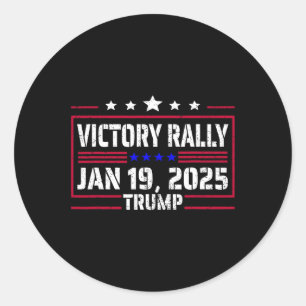 Adesivo NOVO! Trump Victory Rally Histórica O Último Trump