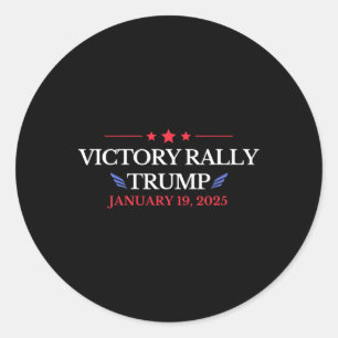 Adesivo NOVO! Trump Victory Rally Histórico