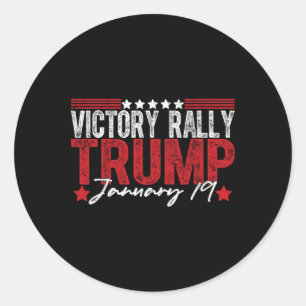 Adesivo NOVO! Trump Victory Rally Mega Histórica O Último